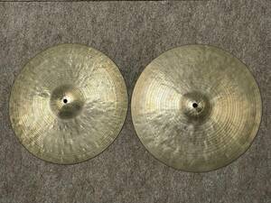 K Zildjian Istanbul 14” HH Newer new stamp 1972-77年 Top:780g Bottom:885gオールドK ジルジャン