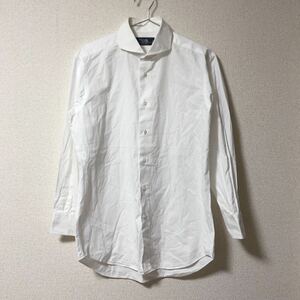 鎌倉シャツ　白　長袖シャツ Mサイズ