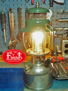 プロ整備品！燃焼絶好調！メッキタンクと鋳造エアチャンバーが美しい 1950年製5月　コールマン242C( 200A の前身) 安心の永年保証付き n14