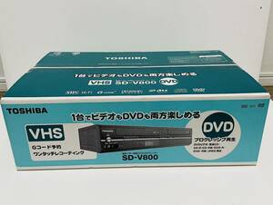 SD-V800 VTR一体型DVDプレーヤー TOSHIBA