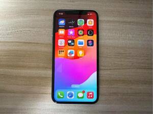 Apple iPhone XS スペースグレイSIMフリー 美品　バッテリー交換済み100%