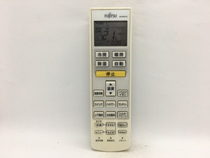 富士通　エアコンリモコン　AR-RDC4J　中古品A-5376