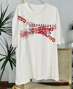 Maison Margiela メゾン マルジェラ トップス Tシャツ シンプル メンズ レディース カジュアル ホワイト 48