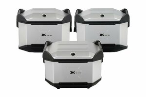 ヘプコ＆ベッカー XCEED 3BOXセット トップケース サイドケース シルバー