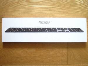Apple シリコン搭載 Magic Keyboard with touch ID マジックキーボード MMMR3LL/A(テンキー付き)ブラックキー シルバー A2520