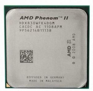 AMD Phenom II X4 830 2.8GHz 4MB 95W 2GHz AM3 HDX830WFK4DGM