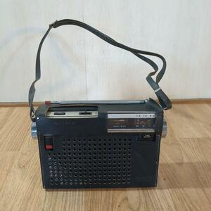 ソニー ICF-110 ラジオ 単2電池 カバー付き 希少 レアもの 昭和家電 ETC0318