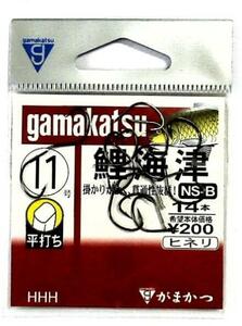 釣針 鯉海津 11号 がまかつ GAMAKATS #392802 [ML]