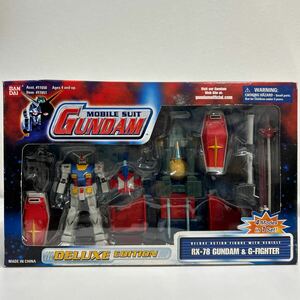 海外版 US BANDAI MIA DX GUNDAM RX-78 G-Fighter 機動戦士ガンダム Gファイター コアファイター デラックスエディション MS in ACTION Set