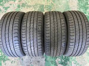 溝有中古タイヤ４本セット! ダンロップ SPスポーツ 2050 225/40R18 88Y 2021年製 タイヤ交換 バリ山! プリウスPHV GRスポーツ