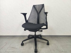HermanMiller ハーマンミラー Sayl Chairs セイルチェア 11万 アジャスタブルアーム オフィスチェア デスクチェア S
