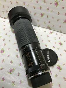 NIKONマウントアダプター付　TAMRON SP 60−300mm f3・8−5・4 マクロ　 MC フード付