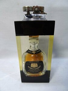 昭和レトロ■NIKKA WHISKY/ ニッカウイスキー 卓上ライター 未開封 ミニチュア ミニボトル ビンテージ 希少 ライター 古酒