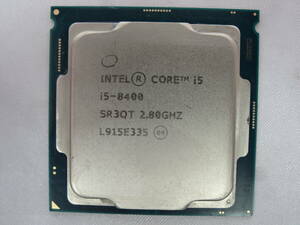 ★Intel / CPU Core i5-8400 2.80GHz 起動確認済★ジャンク！！