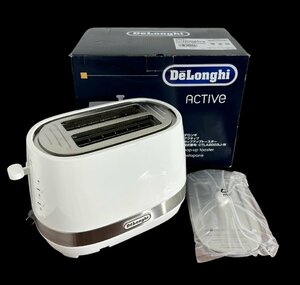 【FU10】【新品未使用】DeLonghi デロンギ ポップアップトースター CTLA2003J-W