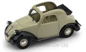 1/43 フィアット 1st シリーズ ベージュ ブラック Fiat 500A 1.Serie beige black 1936 Brumm 梱包サイズ60