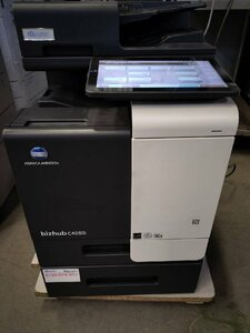 ■印字極少2636枚★コニカミノルタ konica minolta bizhub C4050i A4フルカラー複合機　1段　C・F・P・S 動作良好 【D0124Z8BH】