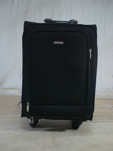 4940　黒　鍵付　スーツケース　キャリケース　旅行用　ビジネストラベルバック