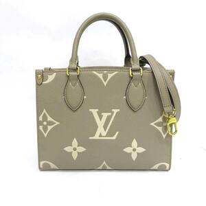 中古 ルイヴィトン オンザゴーPM トートバッグ 2WAY モノグラム・アンプラント M45779 ABランク LOUISVUITTON【送料無料】【西神店】