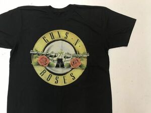 【古着レア美品ガンズアンドローゼズロゴTシャツ黒L】GUNS