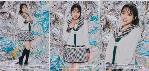 HKT48 矢吹奈子 HKT48劇場 10周年記念特別公演 2021.11.26～27 生写真 3種コンプ