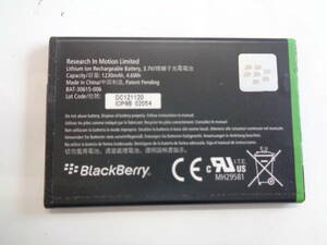 複数在庫　BlackBerry 電池パック　 JM1　BAT-30615　適応機種： Bold 9930 9900　中古