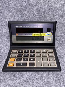 ビンテージ CASIO 計算機 SL-110 日本製 ソーラー ★ カシオ 昭和 昭和レトロ 電卓 ポケット