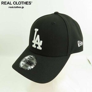 NEW ERA/ニューエラ LA/ロサンゼルス・ドジャース ロゴ キャップ ブラック /000