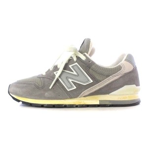 ニューバランス NEW BALANCE CM996HJ2 35th anniversary width D ヴィンテージ加工 スニーカー ローカット スエード US4.5 22.5cm グレー