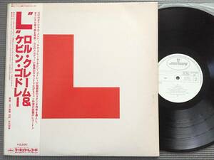 ロル・クレーム＆ケビン・ゴドレー L 日本初回帯付きLP プロモ白ラベル 10cc PROMO Lol Creme & Kevin Godley