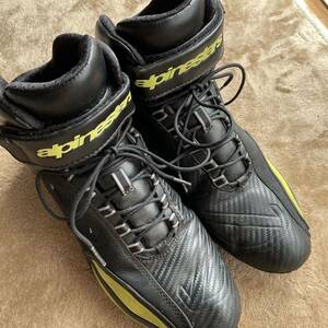 alpinesters GORE-TEX ライディングブーツ 27.0 42.5 9.5 黒 アルパインスターズ ゴアテックス