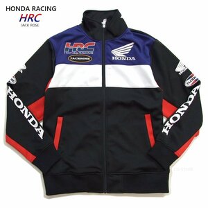 新品 HONDA HRC ジャージ 黒XXL 3l ホンダ メンズジャージ 正規ライセンス品 JACKROSEコラボ 豪華刺繍 レーシングチームジャージ 533502