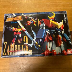 超合金魂 GX-23 無敵超人ザンボット3★バンダイBANDAI★外箱+付属品（一部）のみ★ZAMBOT3★3つのメカが一つになって…★部品取り ジャンク