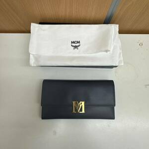 【TM0424】MCM レザー 長財布 チェーンウォレット メンズ レディース ファッション小物 服飾小物 コレクション