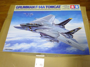 タミヤ TAMIYA 1/48 傑作機シリーズ グラマン F-14A トムキャット　No.61114　新品・未開封・未組み立て