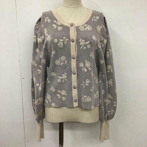 NICE CLAUP FREE ナイスクラップ カーディガン 長袖 Cardigan マルチカラー / マルチカラー / 10108137