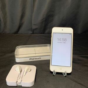 Apple iPod touch 128GB ゴールド A2178 MVJ72J/A 第7世代 動作確認済み 初期化済み 元箱 イヤホン 付き アップル アイポッド タッチ