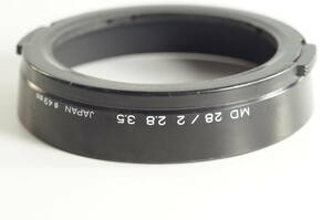 jaD★並品★New MD 28mm F2 F2.8 F3.5 MINOLTA ミノルタ レンズフード