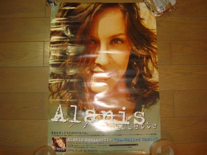 アラニス・モリセット『ソー・コールド・カオス』ポスター★ALANIS MORISSETTE『SO-CALLED CHAOS』●EVERYTHING/EIGHT EASY STEPS