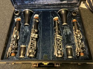 O.Hammerschmidt OH-460 Clarinet B管、A管セット ベーム式 O.ハンマーシュミット クラリネット★レア品★演奏確認済