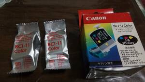 【未開封】Canon キャノン インクジェット BCI-11　カラー　Color　×２
