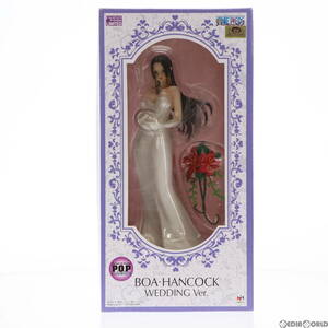 【中古】[FIG]メガトレショップ限定 Portrait.Of.Pirates P.O.P LIMITED EDITION ボア・ハンコック WEDDING Ver. ONE PIECE(ワンピース) 1/