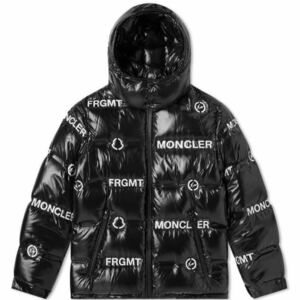 ★定価 345,400円★MONCLER ダウンジャケット ４　MAYCONNE FRAGMENT ブラック モンクレール フラグメント MAYA BRAMANT 国内正規品 完売品