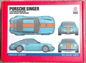 シンガー ポルシェ 911 1/24 フルディテールキット [ ホビーデザイン HOBBY DESIGN HD03-0660 Singer Porsche Alpha Model ]