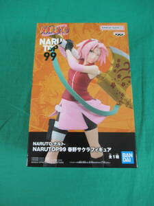 09/A039★NARUTO-ナルト- NARUTOP99 春野サクラ フィギュア★バンプレスト★プライズ★未開封品