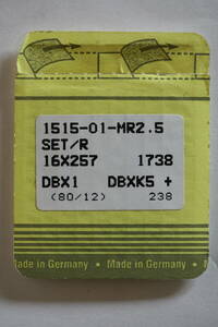 ♪♪♪SINGER・シンガー工業用ミシン針・1515-01-MR2.5 SET/R DB×1 12番手 10本♪♪♪14