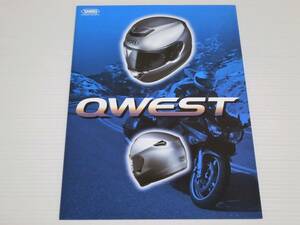 【カタログのみ】SHOEI　ショウエイ　ヘルメット　QWEST　クエスト　2010.10