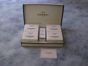 ★CHANEL★シャネル★ナンバー5★香水NO.5★オードトワレ19ml★フレグランス★石鹸100g×4個★サヴォン★セット★未使用★