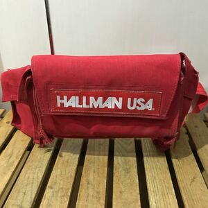 HALLMAN USA ウエストバッグ ビンテージ！