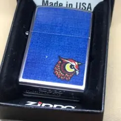 ★ ZIPPO  ジッポー★ オイルライター  フクロウ 梟 USA製 着火確認